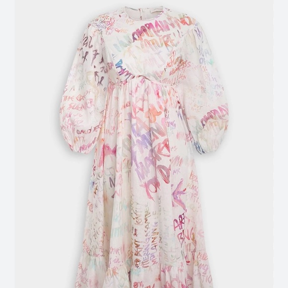 Zimmermann Dresses & Skirts - Zimmermann | Dress | Dancer Panelled Bodice | NWT | Size AU 1 | Midi Dress
